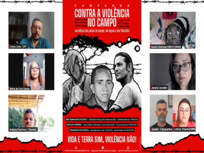 Campanha contra a Violência no Campo lança cartaz e lembra mártires da luta por terra e território