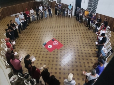 Em parceria com a CPT-SP, Pastoral da Moradia e Favela Nacional se apresenta a núcleos de luta por habitação