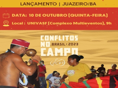 Conflitos no campo: CPT Juazeiro/BA vai lançar publicação em Seminário na Univasf