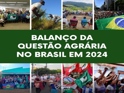 CPT Nordeste 2 divulga balanço da questão agrária no Brasil em 2024