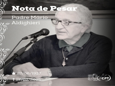 NOTA DE PESAR - Padre Mário Aldighieri