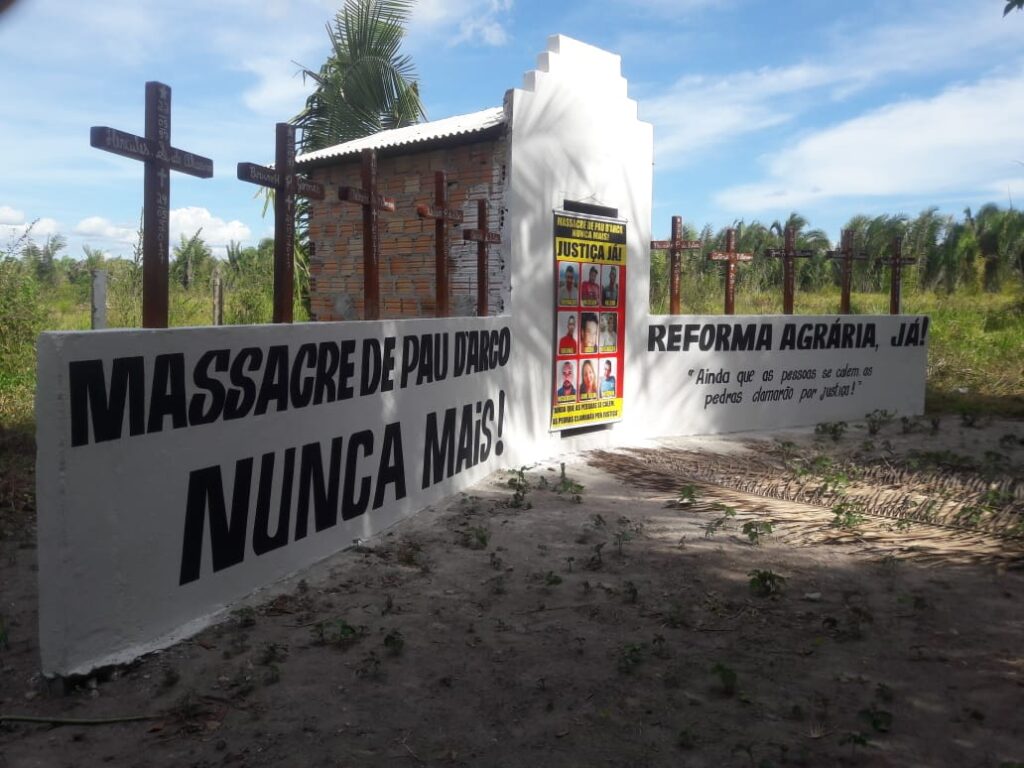 A decisão é um avanço importante no caso desde o massacre de Pau D'Arco; expectativa agora é pela realização do Tribunal do Júri para os policiais envolvidos. Foto: CPT Xinguara/PA