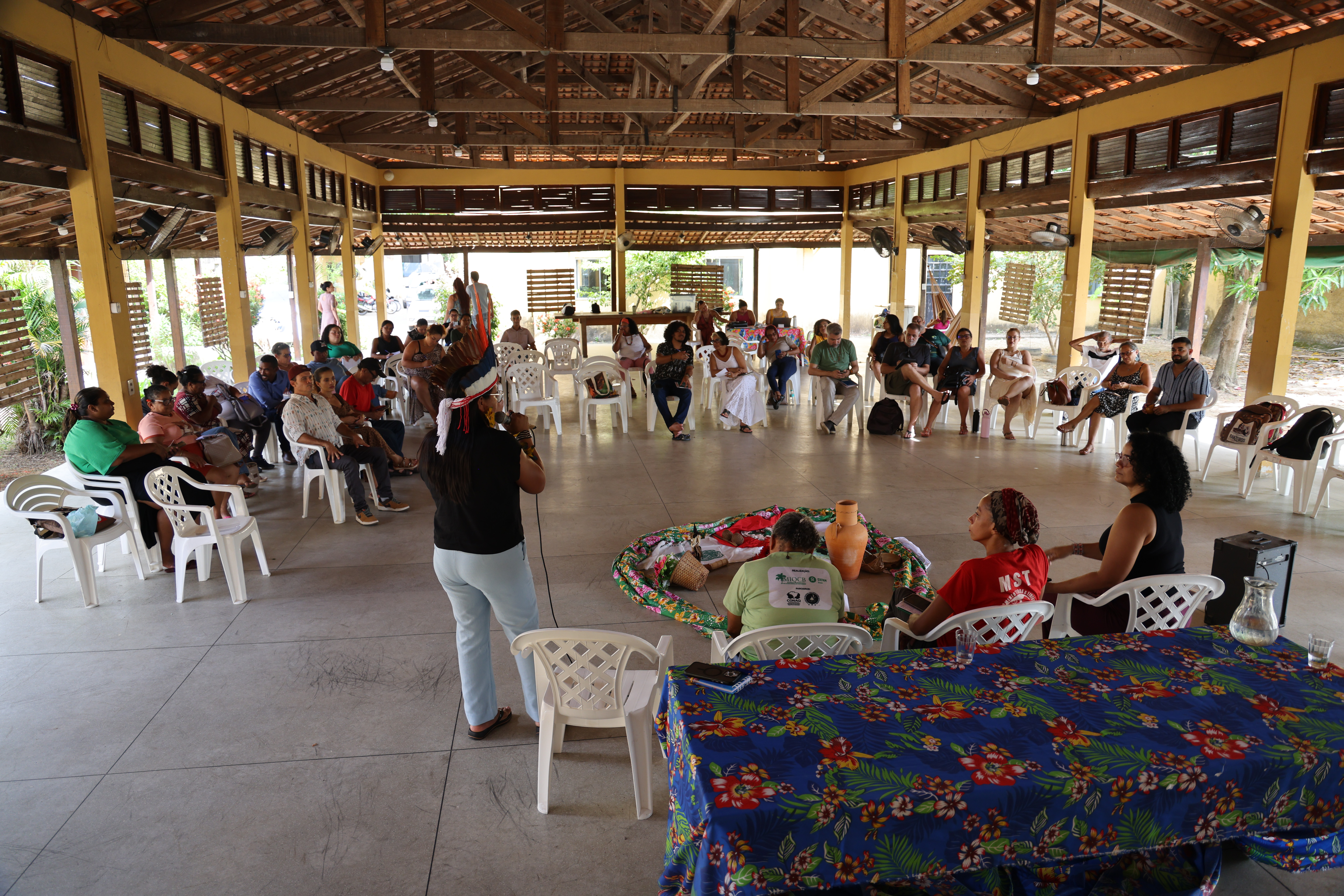 Evento reuniu representantes de diversos povos, movimentos e universidade, na construção de uma Agenda regional pelo Clima.
