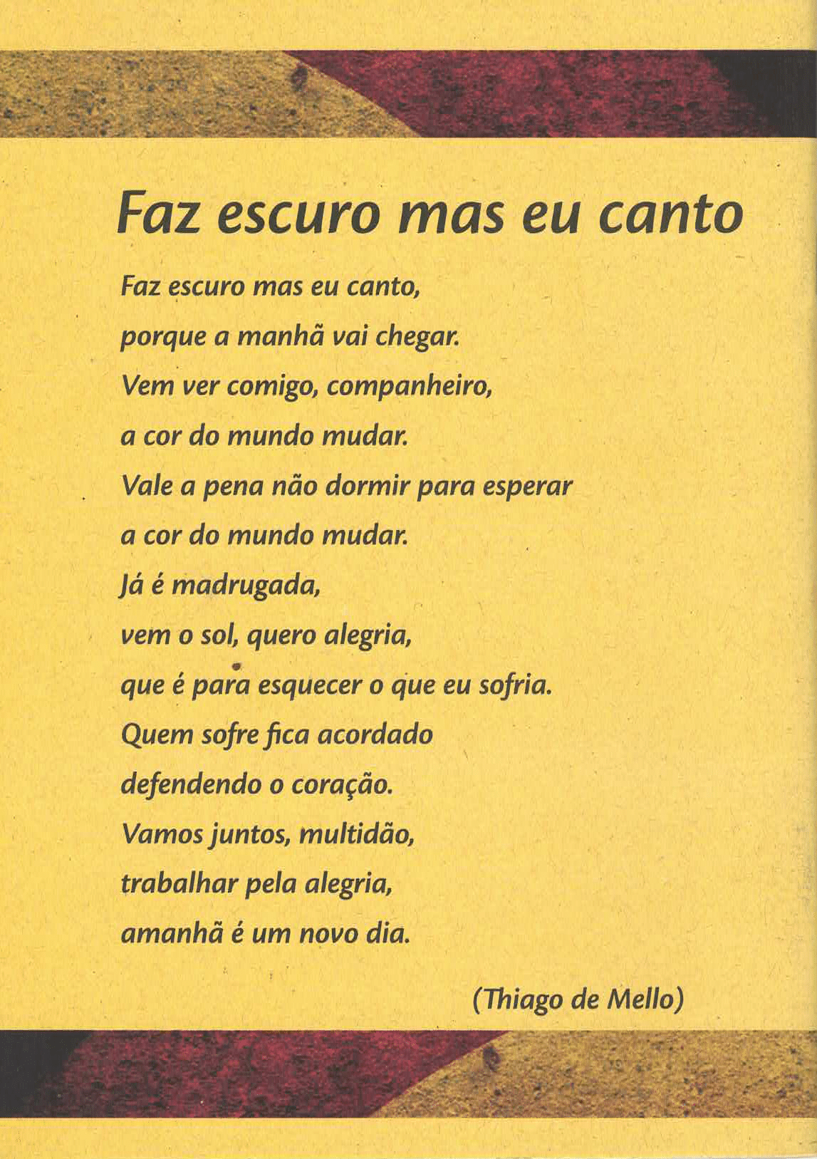 Almanaque Poronga - Verso Almanaque Poronga