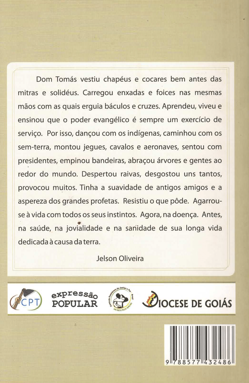 Dom Tomás É Terra e Dignidade