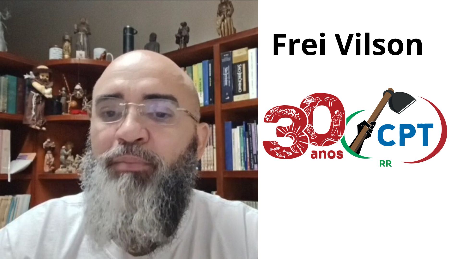 Frei Vilson também trouxe seu testemunho pela participação nos 30 anos da CPT Roraima