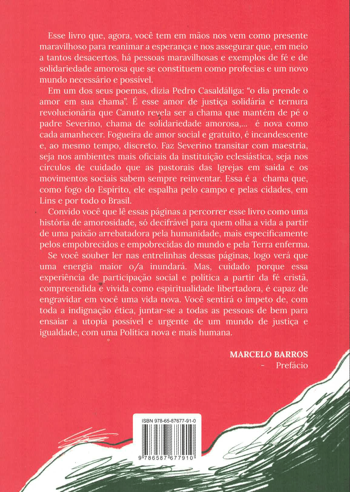 Peregrino por Terra - Verso Peregrino por Terra, Teto e Trabalho