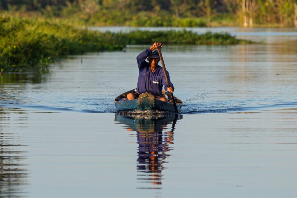 Lagoa do Maicá, Santarém/PA. Foto: Thomas Bauer
