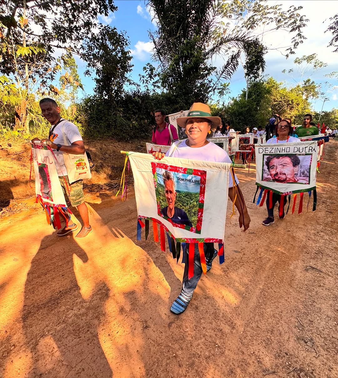 Além do casal Zé Claudio e Maria do Espírito Santo, também foram celebradas as vidas dos demais mártires na luta pela Amazônia. Foto: Caed Alves