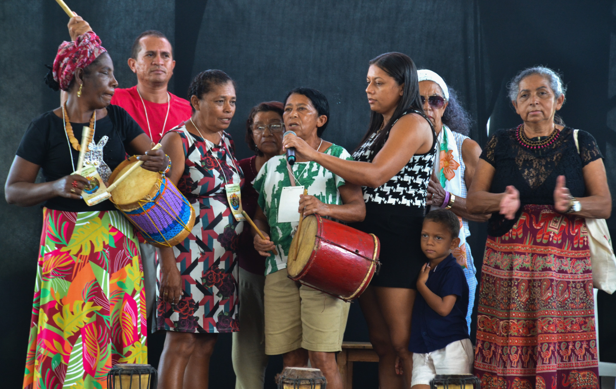 A Fila do Povo no V Congresso da CPT contou com momentos de falas, versos, músicas, orações e outras tantas expressões das lutas das comunidades. Foto: Renata Costa / CPT NE2