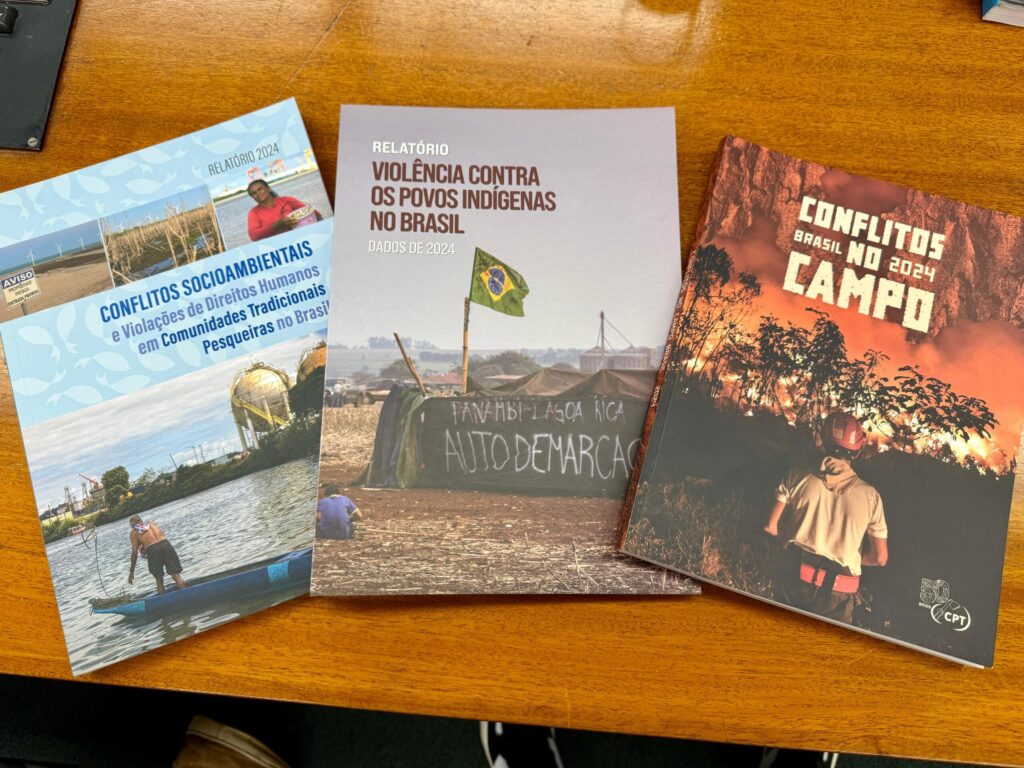 Audiência Pública foi marcada pela apresentação de três relatórios que denunciam a violência contra os povos e as comunidades do campo em todo o país: comunidades pesqueiras, povos indígenas, trabalhadoras e trabalhadores rurais, dentre outras identidades.
