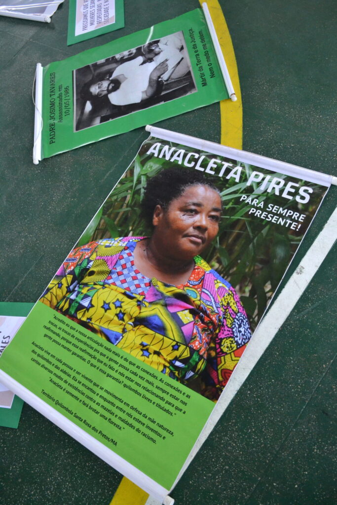 Anacleta Pires, liderança quilombola no território de Santa Rosa dos Pretos, município de Itapecuru-Mirim (MA), uma das memórias lembradas no V Congresso. Foto: Heloísa Sousa