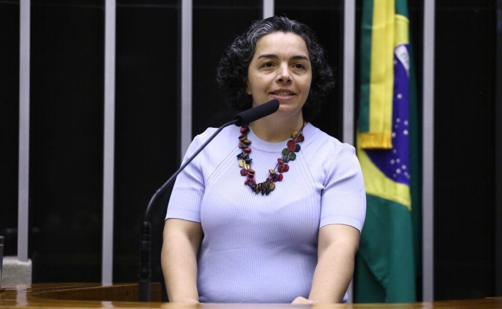 Ceres Hadich, representante do MST. Crédito: Vinicius Loures / Câmara dos Deputados