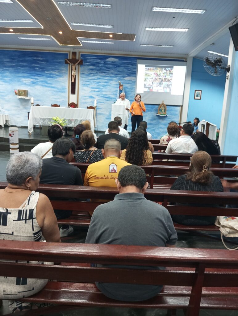 Celebração foi realizada na Igreja Nossa Senhora do Rosário (Arquidiocese de Manaus). Foto: CPT Amazonas