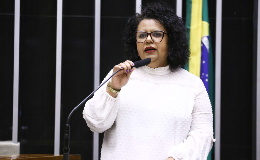 Alessandra Miranda de Souza, Membro da Comissão Sociotransformadora da CNBB. Crédito Vinícius Loures - Câmara dos Deputados
