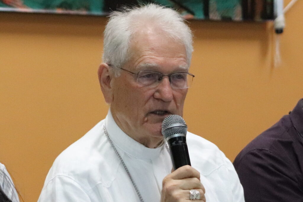 "Não podemos desistir da democracia. Se tramaram contra a democracia, é preciso ir a julgamento", afirmou o cardeal Leonardo Steiner. Foto: Ascom Arquidiocese de Manaus
