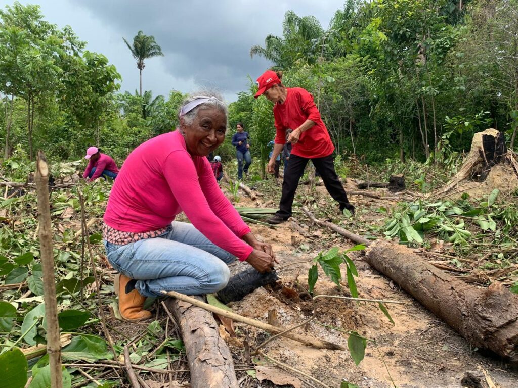 Intercâmbio agroecológico aconteceu no Projeto de Assentamento Jane Júlia, território do massacre de 10 agricultores no ano de 2017. Foto: Vivian Borges