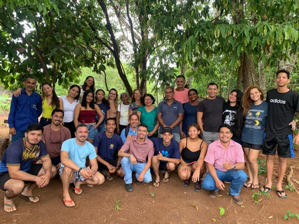 Intercâmbio reuniu agricultores e agricultoras familiares de quatro municípios do sul e sudeste do Pará, além de professores e estudantes de Agronomia da Universidade Federal do Sul e Sudeste do Pará (Unifesspa), técnicos da Imaflora e agentes da CPT-PA.