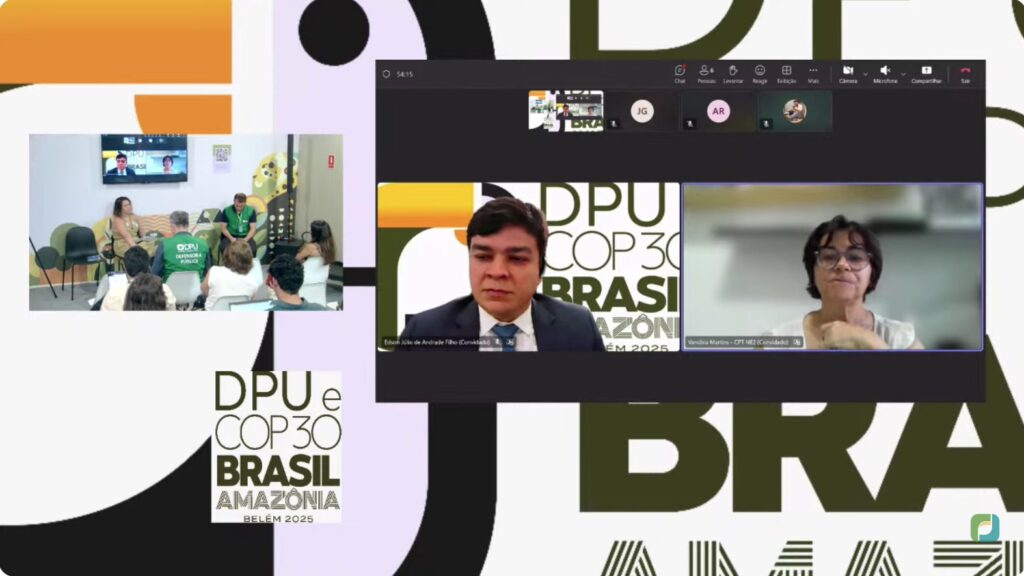 CPT NE2 denuncia injustiça climática e conflitos territoriais em painel sobre energias renováveis na COP30