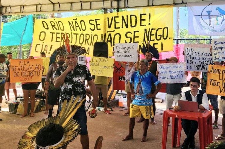 Licitação do governo federal para dragagem do Rio Tapajós expõe conflitos históricos de um dos rios mais importantes da Amazônia. Foto: MPF/PA