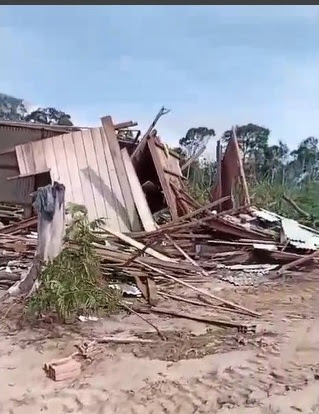 O juiz, que atua em Machadinho do Oeste, Rondônia, ordenou reintegrações de posse que despejaram 400 famílias. Foto: registro da comunidade