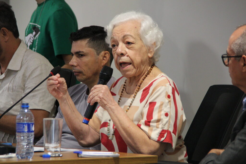 Professora Leonilde Servolo de Medeiros, da Universidade Federal Rural do Rio de Janeiro (UFRRJ). Foto: Louise Campos | CPP