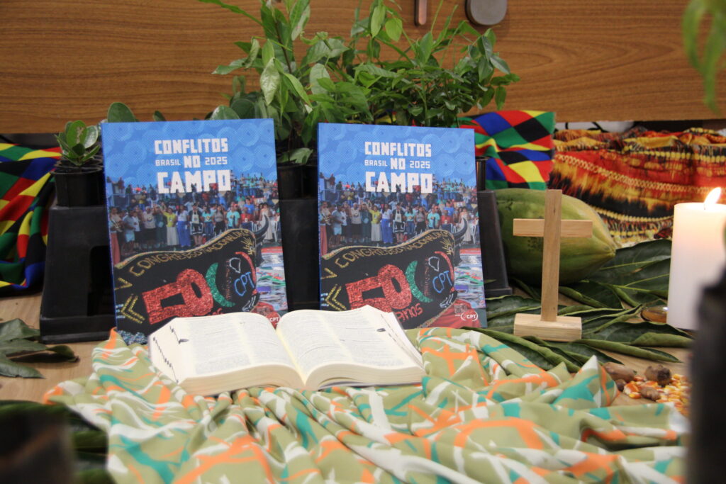 Mesmo com redução nos registros, lançamento do relatório Conflitos no Campo 2025 destacou a permanência de altos índices de violências. Foto: Louise Campos | CPP