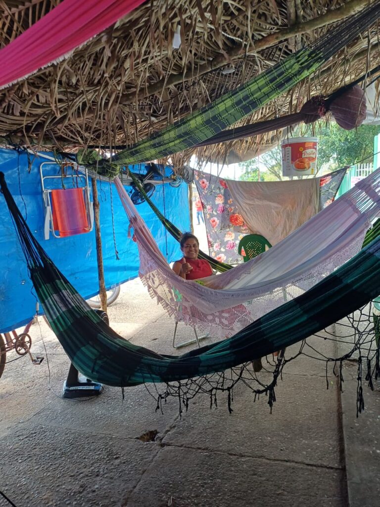 Mesmo sob condições precárias e a frequência de chuvas, a mobilização segue pacífica, à espera de diálogo e soluções por parte do Incra. Foto: CPT Marabá