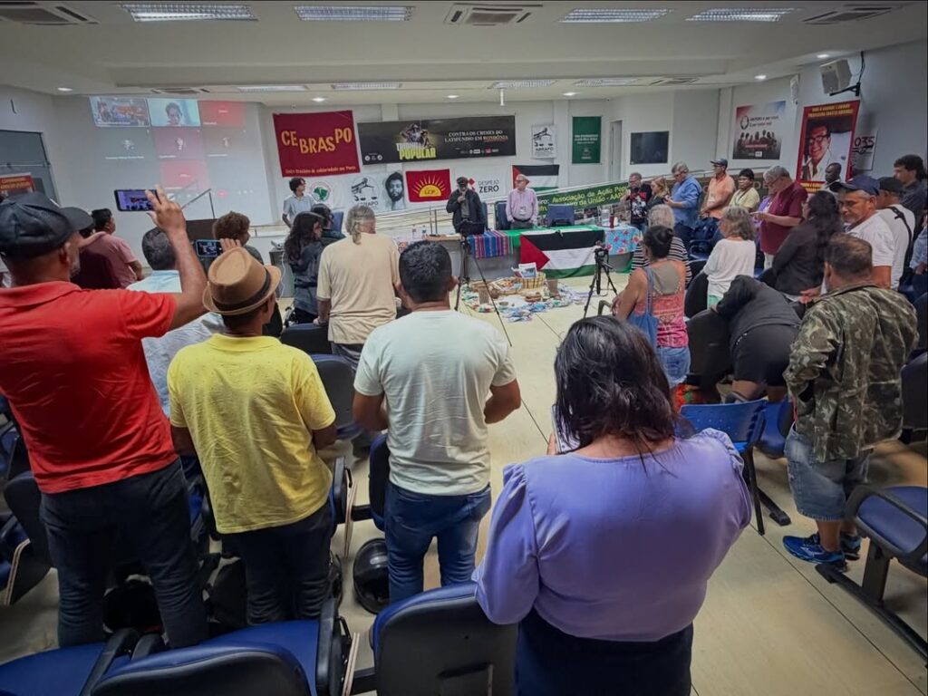 O Tribunal foi convocado por organizações populares para ouvir denúncias de indígenas, camponeses, quilombolas, chacareiros, comunidades tradicionais e ativistas sociais sobre a violência no campo em Rondônia. Foto: REC/UNIR