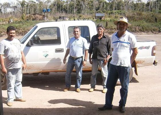 Vistoria do Incra em Vilhena aos Lotes 77 e 78, da Associação de Chacareiros. Foto: CPT Rondônia