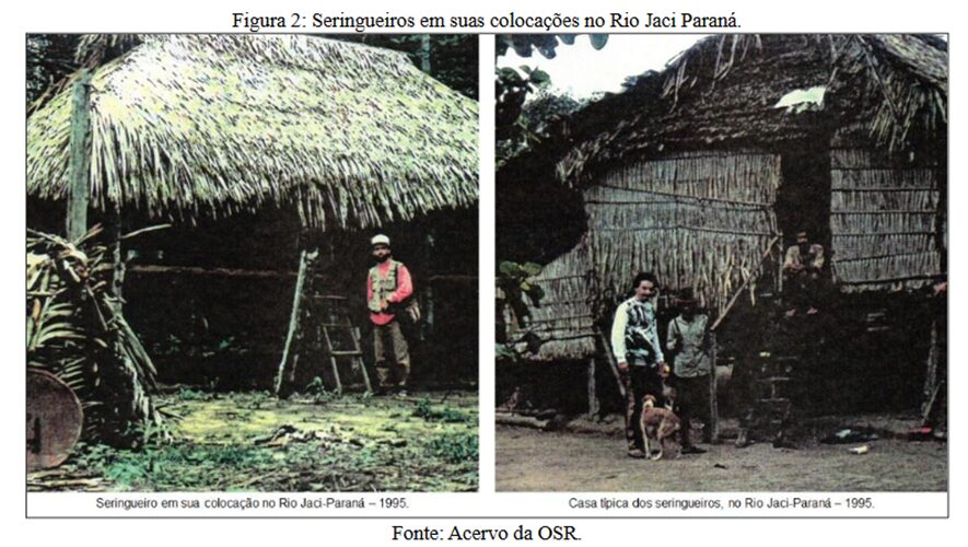 Figura 2: Seringueiros em 1995, antes da criação da Resex. Fonte: RevistaGeo