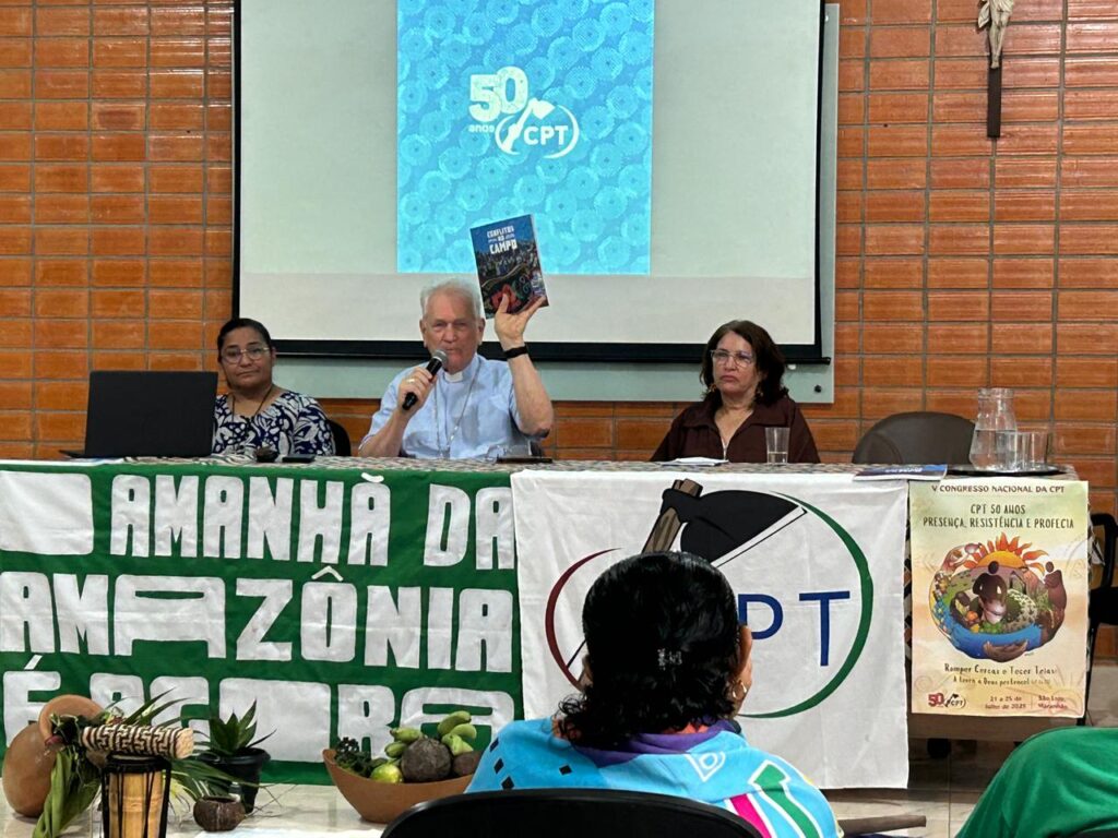 Dom Leonardo Steiner destacou o papel histórico dos documentos produzidos pela CPT e pelo Cimi para visibilizar das violações de direitos na região amazônica. Foto: CPT Amazonas